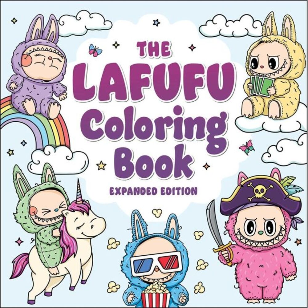 The Lafufu Coloring Book: Expanded Edition -- Adams Media